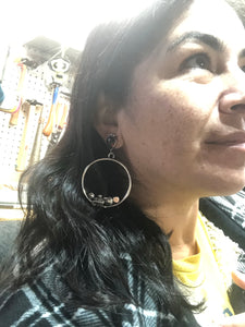Alacranes y Ámbar earrings