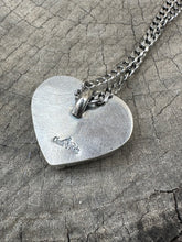 Load image into Gallery viewer, In lak ech Jade heart pendant