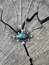 Load image into Gallery viewer, Labradorite Ojo Protection Pendant II