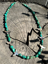 Load image into Gallery viewer, “Pájaros y Turquesa” Necklace