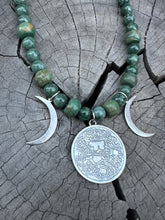 Load image into Gallery viewer, Coyolxauhqui’s lunas Necklace