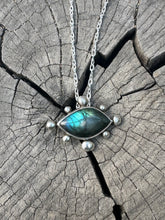 Load image into Gallery viewer, Labradorite Ojo Protection Pendant II
