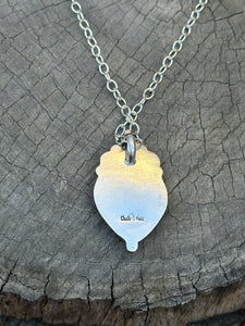 Rhodochrosite Heart Pendant necklace