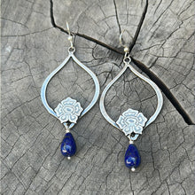 Load image into Gallery viewer, Xochitl &amp; Lapis Lazuli Earrings