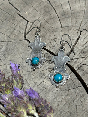 Pienso en ti ~ chrysocolla~ Earrings