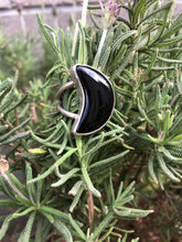 Load image into Gallery viewer, Luna de Obsidiana ring