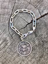 Load image into Gallery viewer, Coyolxauhqui charm bracelet