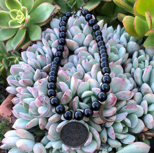 Coyolxauhqui & obsidian Necklace